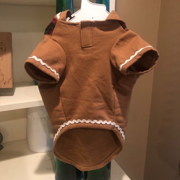 Martha Stewart Pets Gingebread Man Outfit Clothing for Dog Size Large - Picture 9 of 11